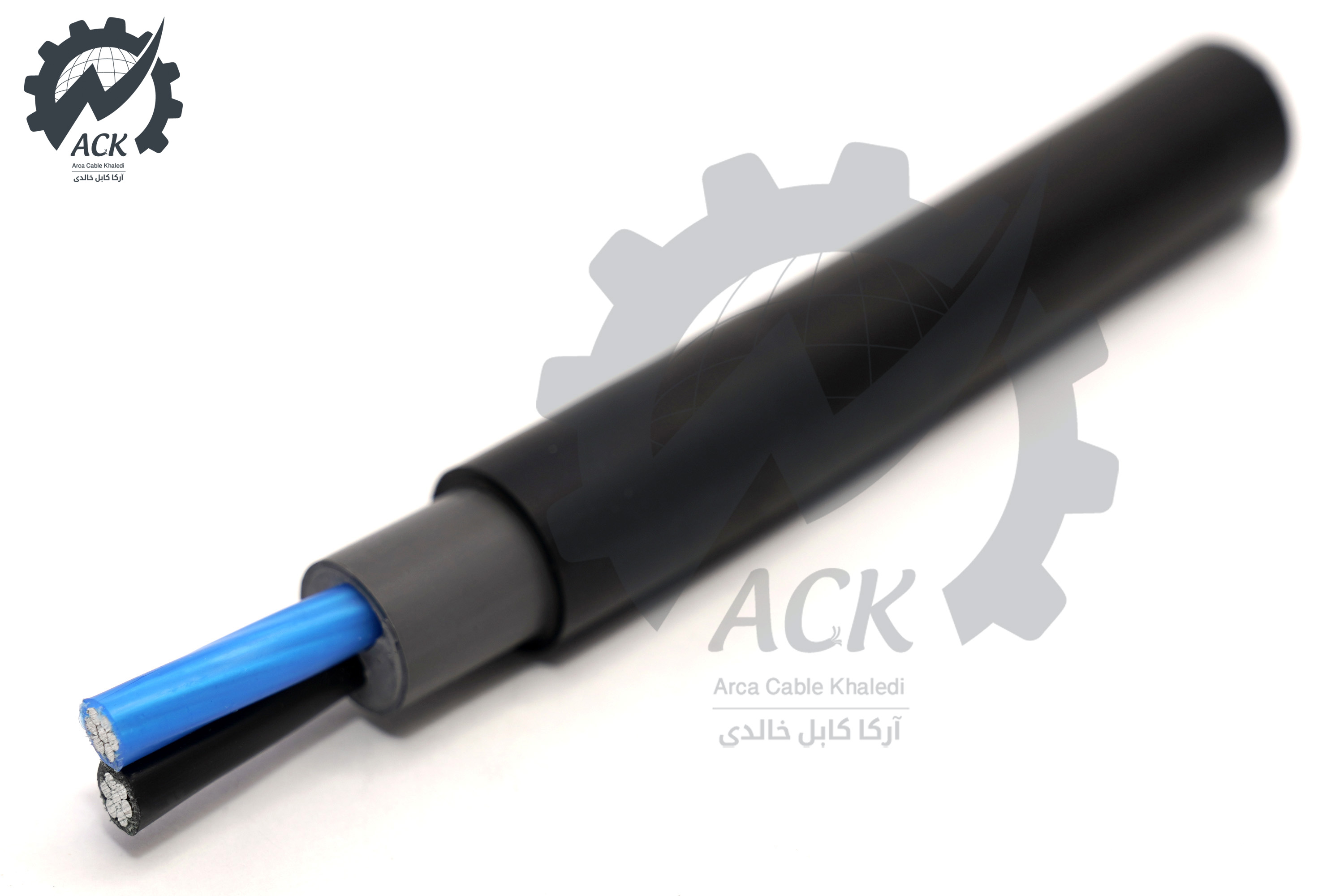 کابل XLPE آلومینیوم 16×2 خراسان افشارنژاد با هادی آلومینیومی و عایق XLPE